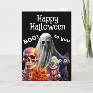 Prettig Halloween…Boe voor jou Kaart