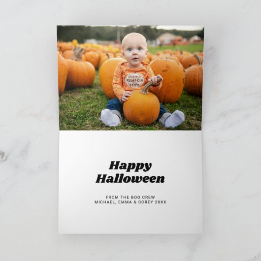 Prettig Halloween | De Boo Crew Feestdagen Kaart (Binnen)