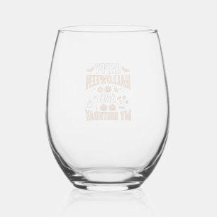 Prettig Halloween en mijn verjaardag Vintage ontwe Wijnglas Zonder Voet