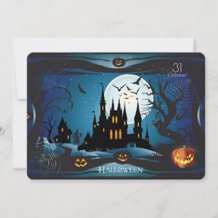 Prettig Halloween Feest "Snoep of een grap" Feestdagenkaart