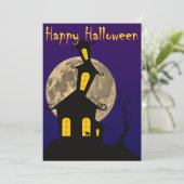 Prettig Halloween Feestdagenkaart (Staand voorkant)