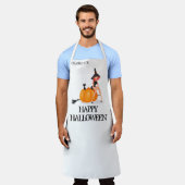 Prettig Halloween Fijn! Schort (Gedragen)
