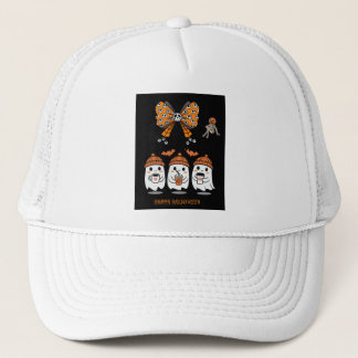 Prettig Halloween - fijne spook koffie Trucker Pet