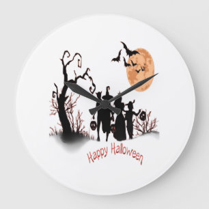 Prettig Halloween Grote Klok