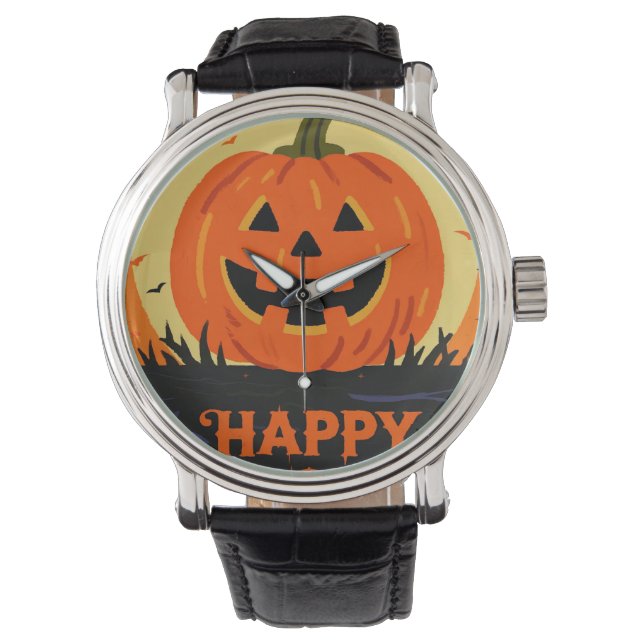 Prettig Halloween Horloge (Voorkant)