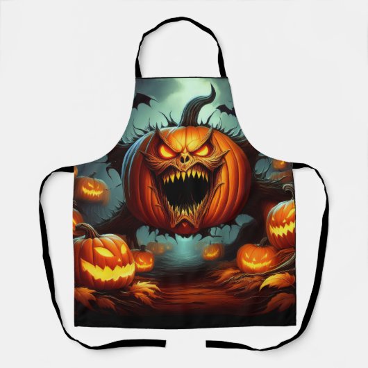 Prettig Halloween Iedereen Schort (Voorkant)