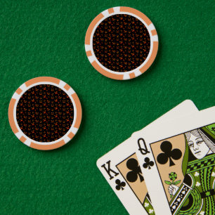Prettig Halloween Jack-O-Lantern Lichtgevende Gezi Poker Chips