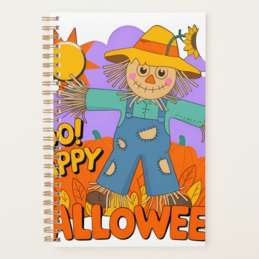 Prettig Halloween jongen Planner (Voorkant)