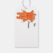 Prettig Halloween Kan Gepersonaliseerd worden Cadeaulabel (Achterkant)