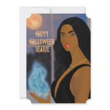 Prettig Halloween Liefhebbende Heks