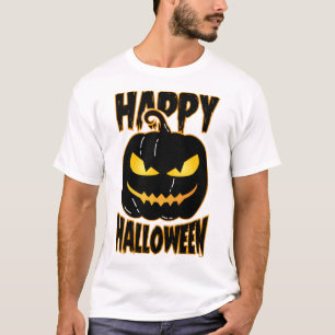 Prettig Halloween Pompoen T-shirt