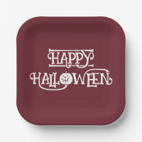 'Prettig Halloween' Rijk Bourgondisch Wijn Feest