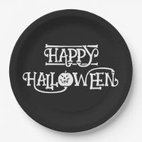 'Prettig Halloween' Rijk Zwart Middernacht Feest