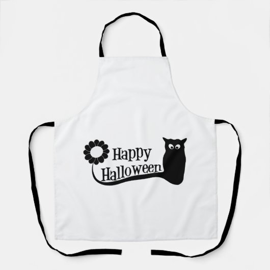 Prettig Halloween Schort (Voorkant)