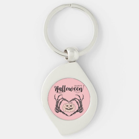 Prettig Halloween Sleutelhanger (Voorkant)