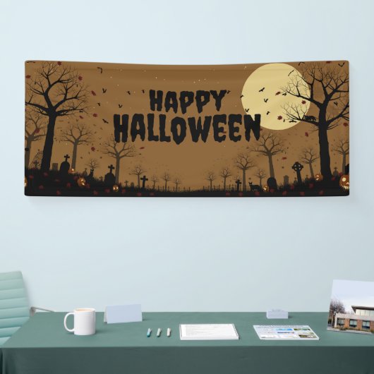 Prettig Halloween Spandoek (Beurs)