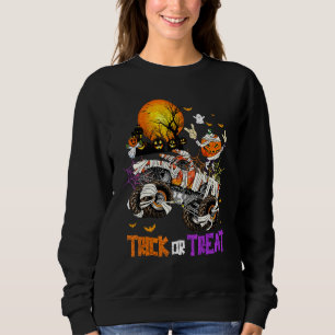 Prettig Halloween Trick Or Treat Griezelige Monste Trui