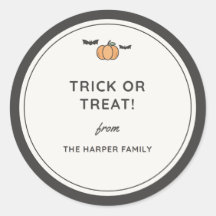 "Prettig Halloween Van" Familie Cadeau Sticker