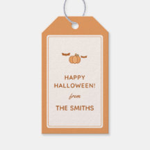 Prettig Halloween Van" Familie Cadeaubijslab
