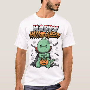 Prettig Halloween Vermomde Draak T-shirt