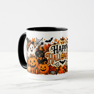 Prettig Halloween Vintage Mok