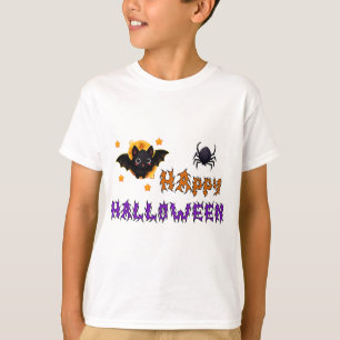 Prettig Halloween Vleermuis Voor Kinderfeestje Ple T-shirt
