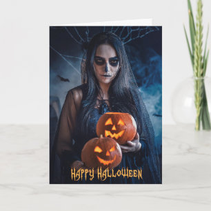 Prettig Halloween Wenskaart Aankondiging