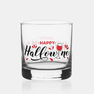 Prettig Halloween Whisky Glas