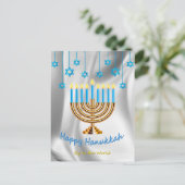 Prettig Hanukka Briefkaart (Staand voorkant)
