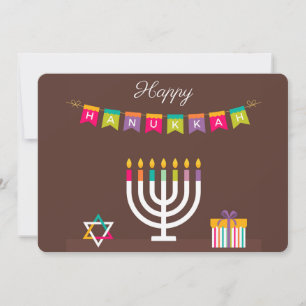 Prettig Hanukka-feest Feestdagenkaart