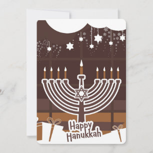 Prettig Hanukka Feestdagenkaart