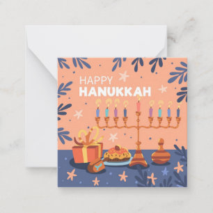 Prettig Hanukka Notitiekaartje