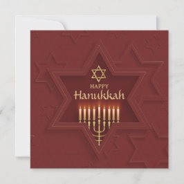 Prettig Hanukkah Ellegant Feestdagenkaart