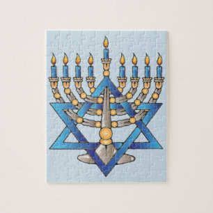 Prettig Hanukkah Legpuzzel