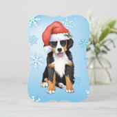 Prettig Howlidays Berner Feestdagenkaart (Staand voorkant)