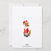 Prettig Howlidays Seizoensgroeten Foto Kerstmis Feestdagenkaart (Achterkant)