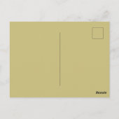 Prettig Kerst Script Briefkaart (Achterkant)