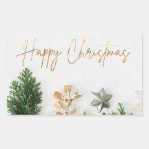 Prettig kerst sticker