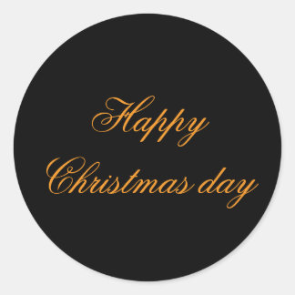 Prettig kerst stickers