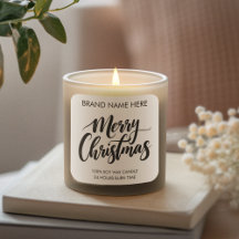 Prettig Kerst Tekst | Moderne Kaarslabels