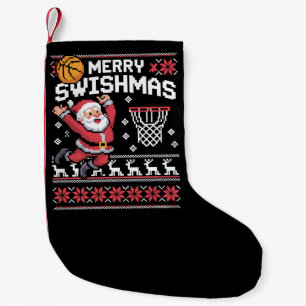 Prettig Kerstbal Basketball Hulpeloos Kerstmis Ker Kleine Kerstsok