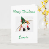 PRETTIG KERSTFEES **NEEF**   KAART (Gele Bloem)