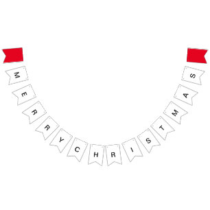 PRETTIG KERSTFEES VOEG NAAM TOE TEKST ONTWERPbunti Vlaggetjes