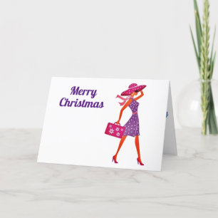 PRETTIG KERSTFEES ***VOOR EEN BIJZONDERE VROUW*** FEESTDAGEN KAART