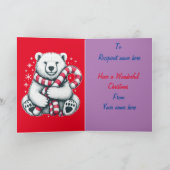 Prettig Kerstfeest12 Kaart (Binnen)