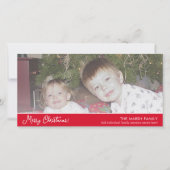 Prettig kerstfeest - 1 horizontale of panoramische feestdagenkaart (Voorkant)