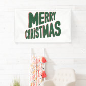 Prettig kerstfeest 3x5 vinyl banner (Insitu)