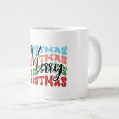 Prettig kerstfeest-79232 extra grote beker (Voorkant rechts)