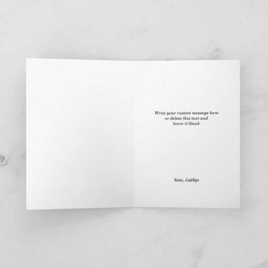 Prettig kerstfeest Alpaca Lama Grappige Kerstmis Kaart (Binnen)