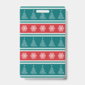 Prettig kerstfeest badge (Achterkant)